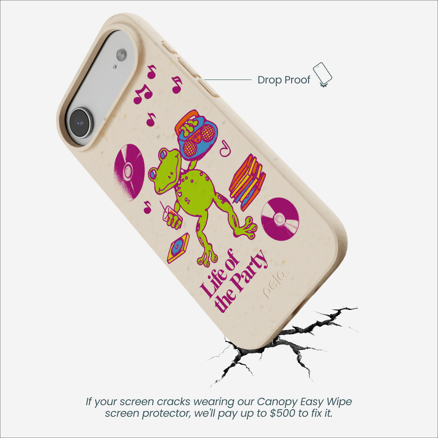 Seashell Frog Party iPhone Air Case