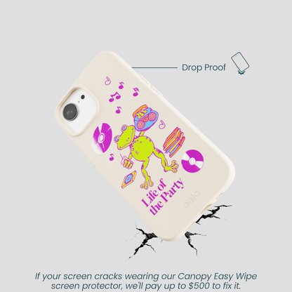 Seashell Frog Party iPhone 16e/17e Case