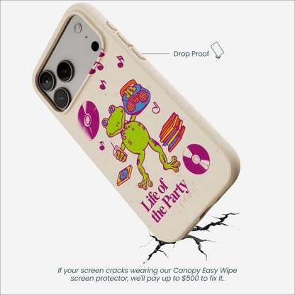 Seashell Frog Party iPhone 17 Pro Max Case