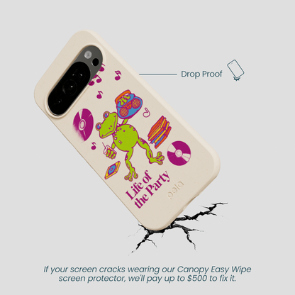 Seashell Frog Party Google Pixel 10/10 Pro Case