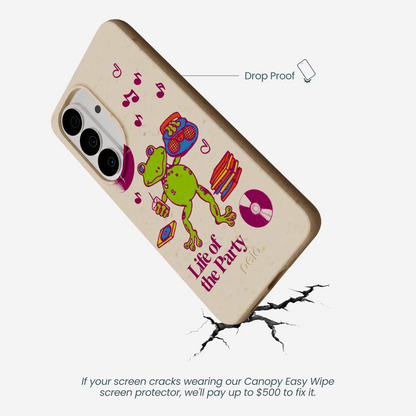Seashell Frog Party Samsung Galaxy S26 Case