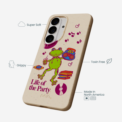 Seashell Frog Party Samsung Galaxy S26 Case