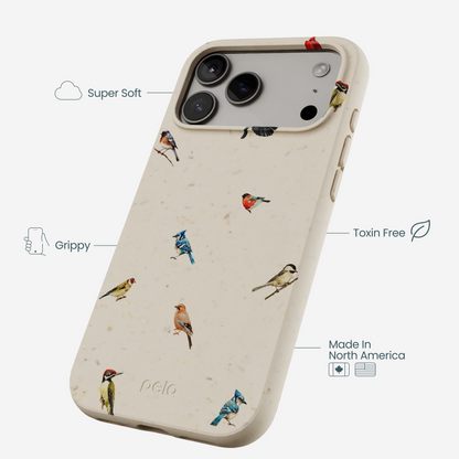 London Fog Frosted Flock iPhone 17 Pro Max Case