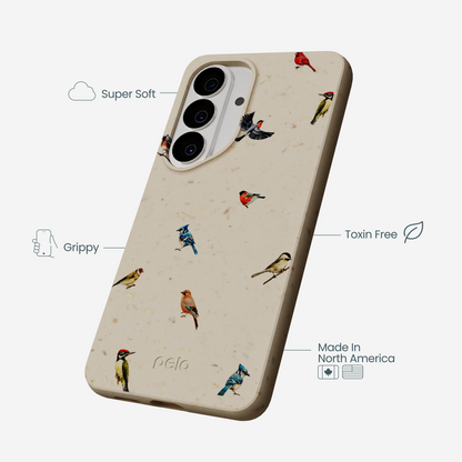 London Fog Frosted Flock Samsung Galaxy S26 Case