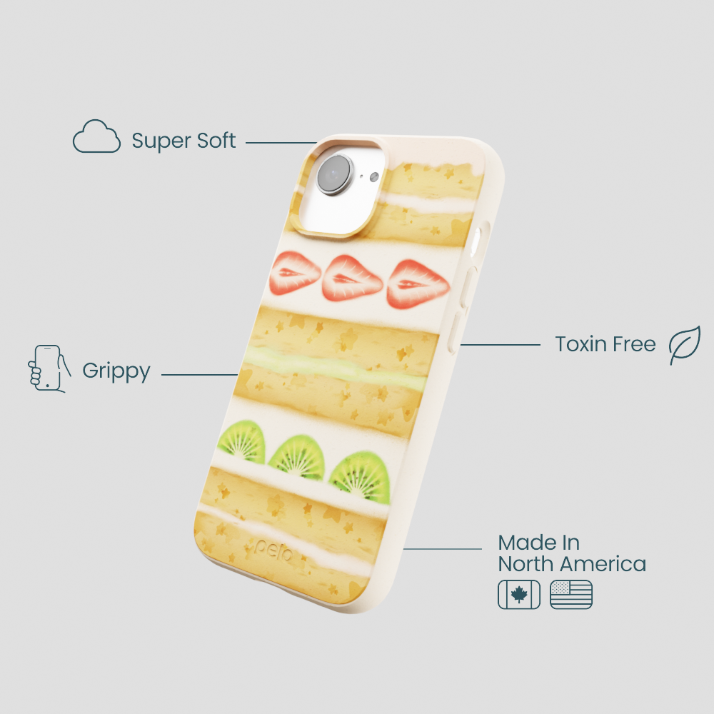 Seashell Fruit Cake iPhone 16e/17e Case