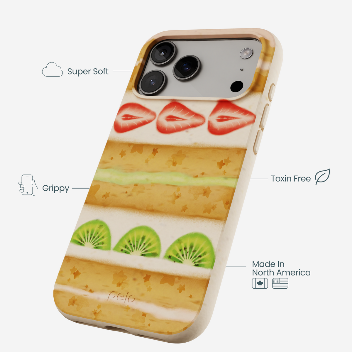 Seashell Fruit Cake iPhone 17 Pro Max Case