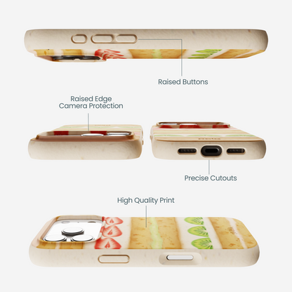 Seashell Fruit Cake iPhone 17 Pro Case