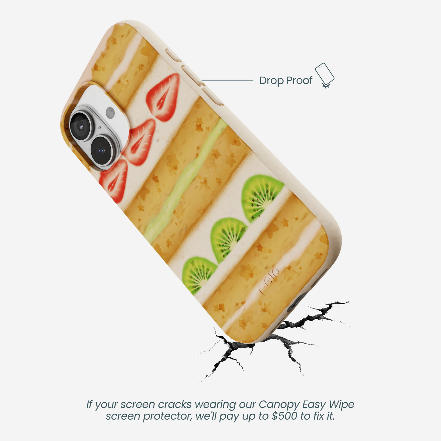 Seashell Fruit Cake iPhone 17 Case