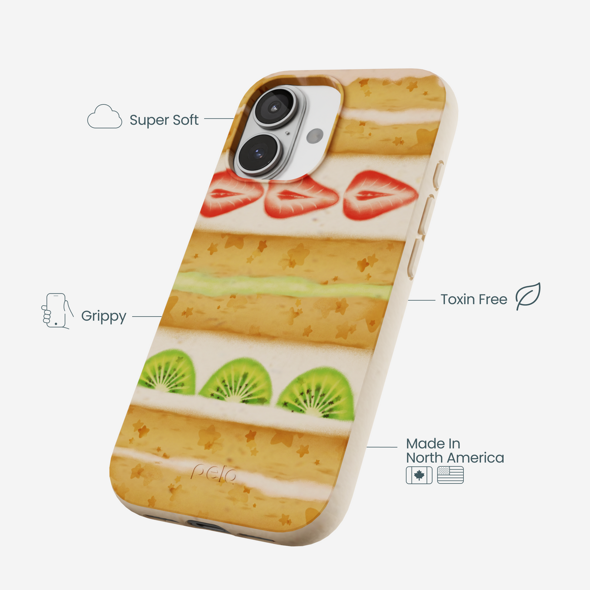 Seashell Fruit Cake iPhone 17 Case