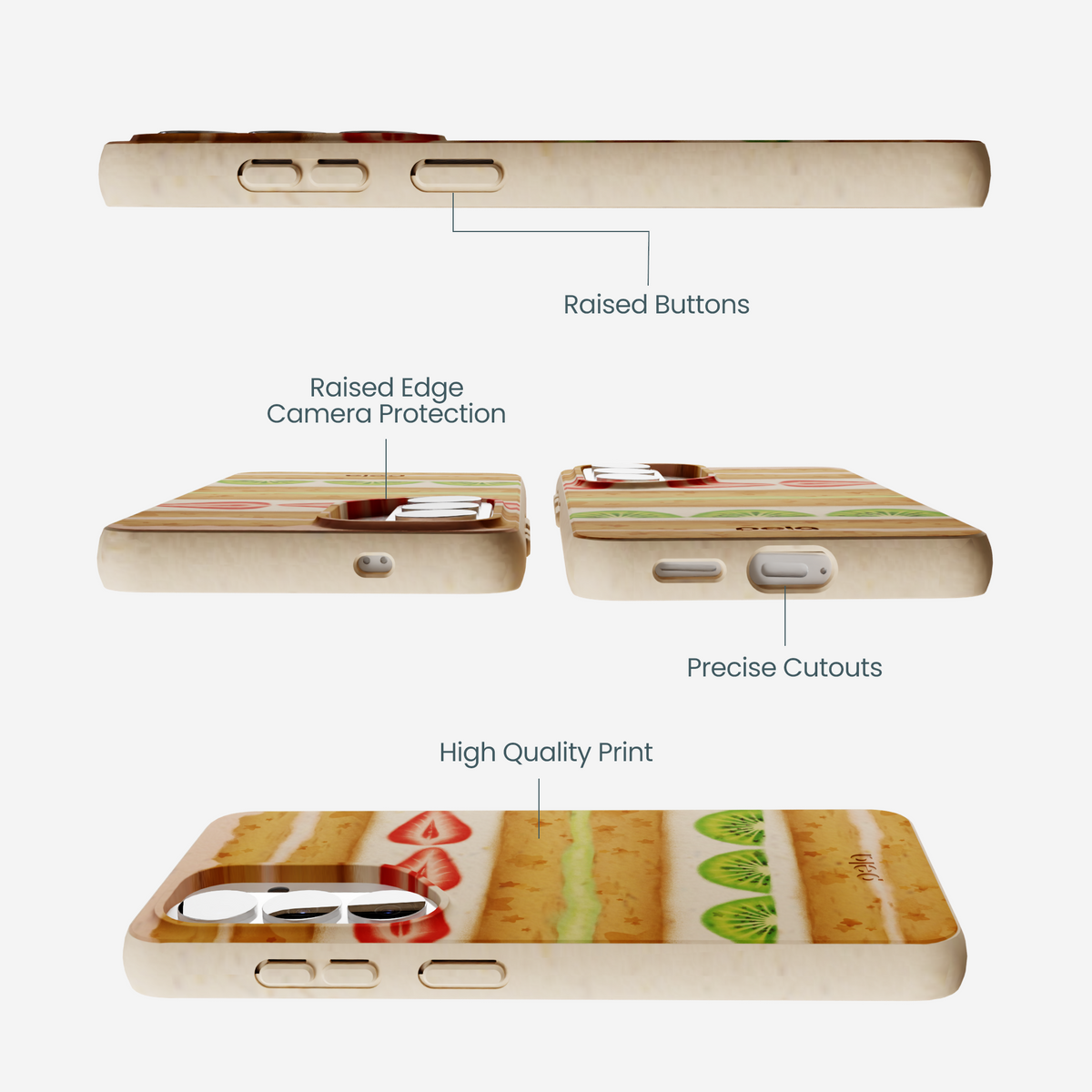 Seashell Fruit Cake Samsung Galaxy S26 Case