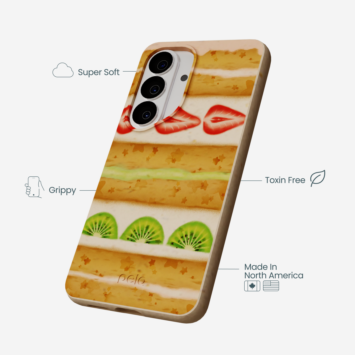 Seashell Fruit Cake Samsung Galaxy S26 Case