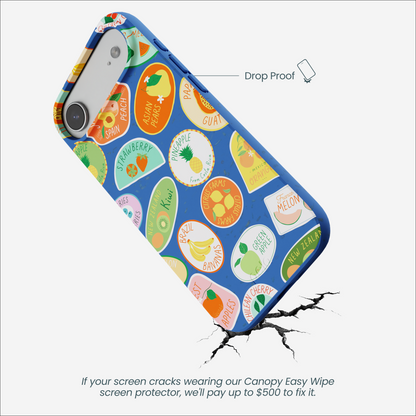 Electric Blue Frutti Club iPhone Air Case