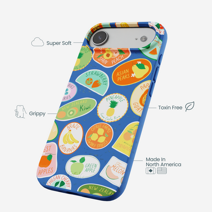 Electric Blue Frutti Club iPhone Air Case