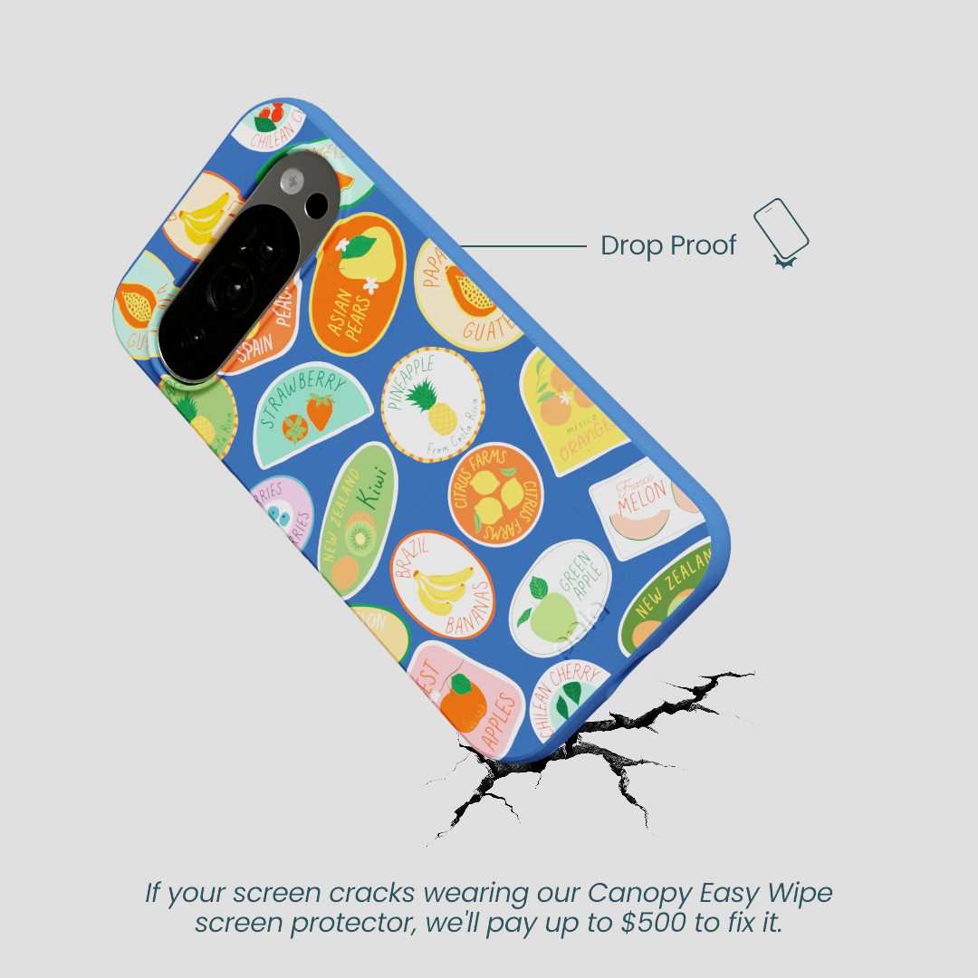 Electric Blue Frutti Club Google Pixel 10/10 Pro Case