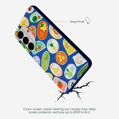 Electric Blue Frutti Club Samsung Galaxy S26 Case