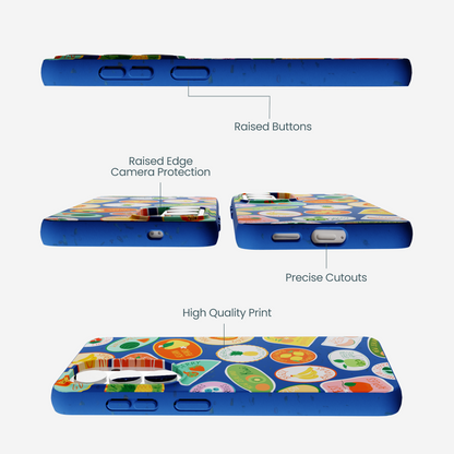 Electric Blue Frutti Club Samsung Galaxy S26 Case