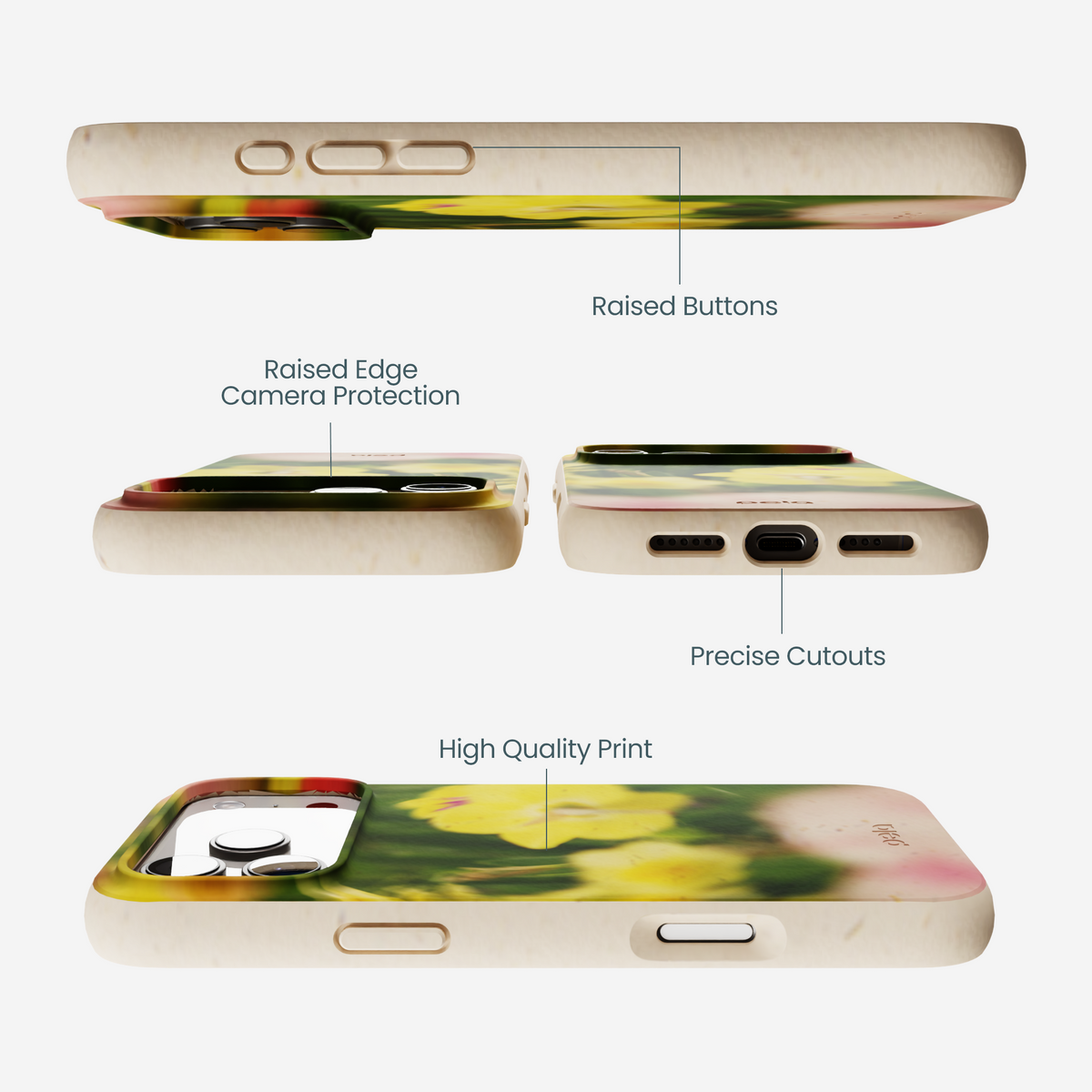 Seashell Full Bloom iPhone 17 Pro Max Case