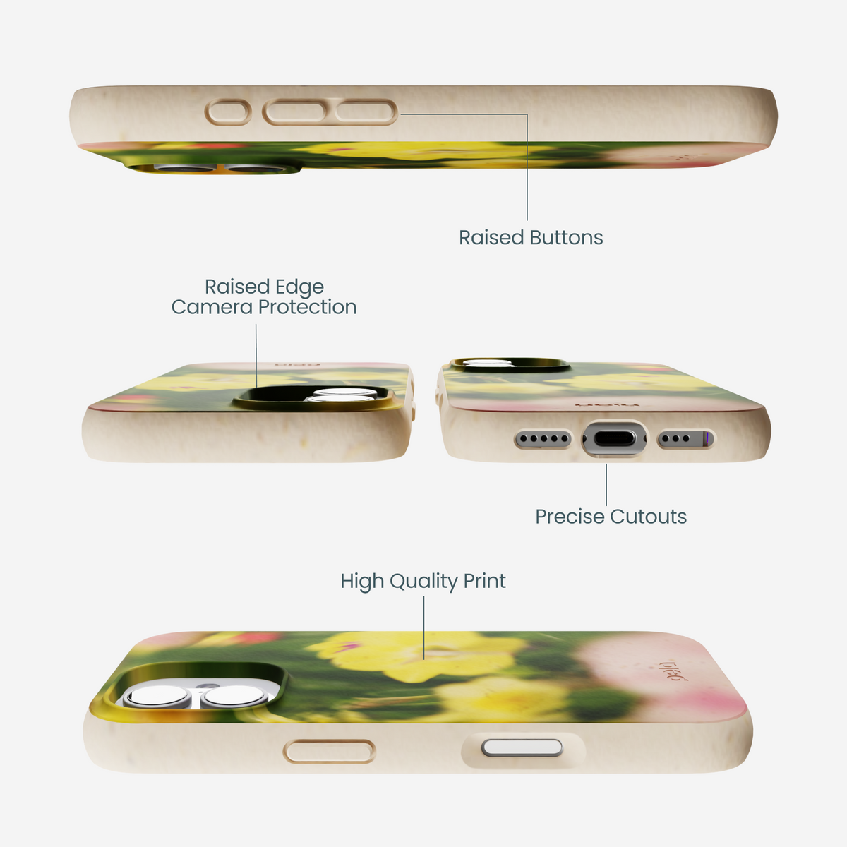 Seashell Full Bloom iPhone 17 Case