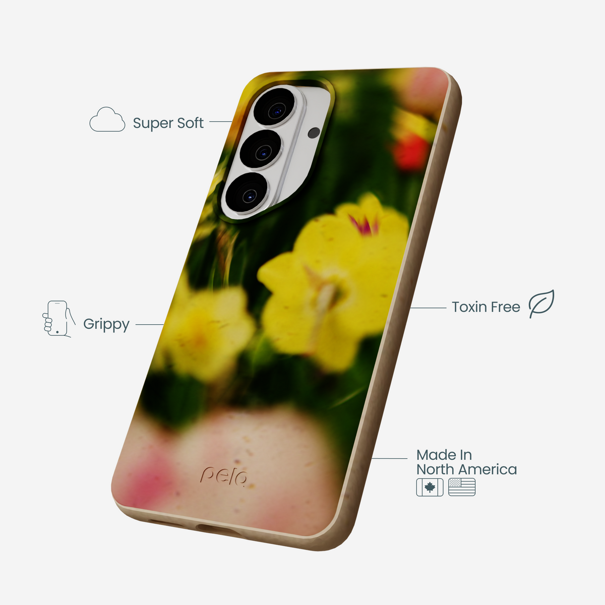 Seashell Full Bloom Samsung Galaxy S26 Case
