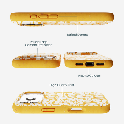 Honey Funky Petals iPhone 17 Pro Case