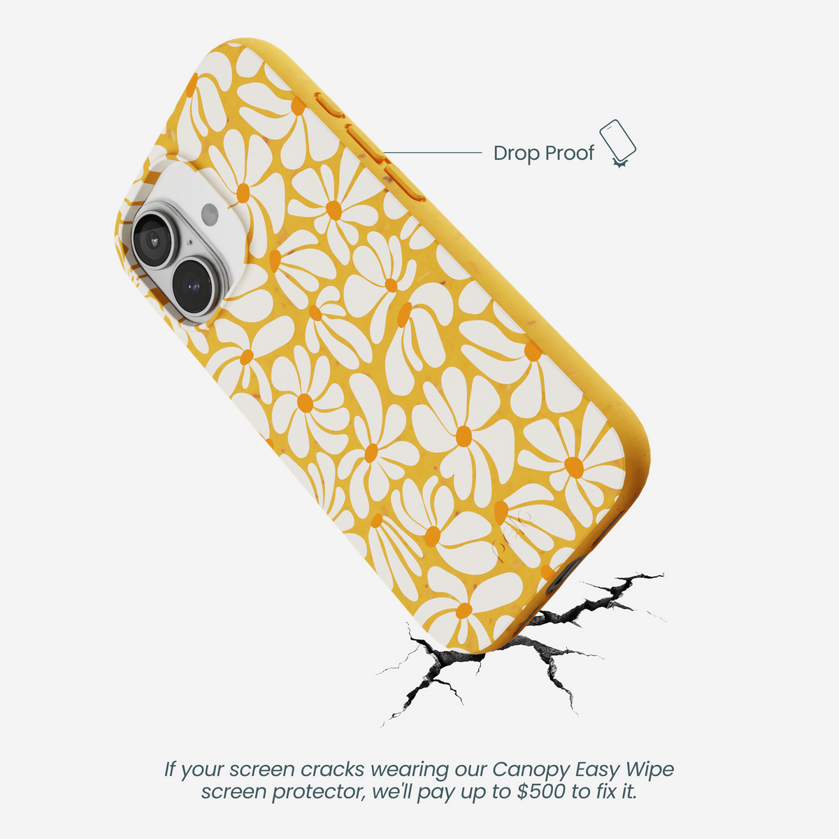 Honey Funky Petals iPhone 17 Case