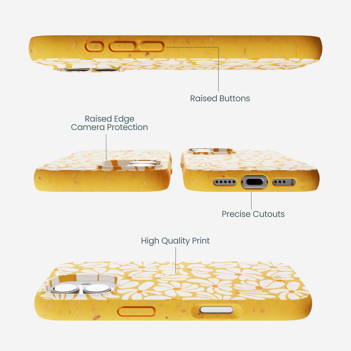 Honey Funky Petals iPhone 17 Case