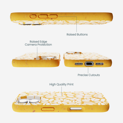 Honey Funky Petals iPhone 17 Case
