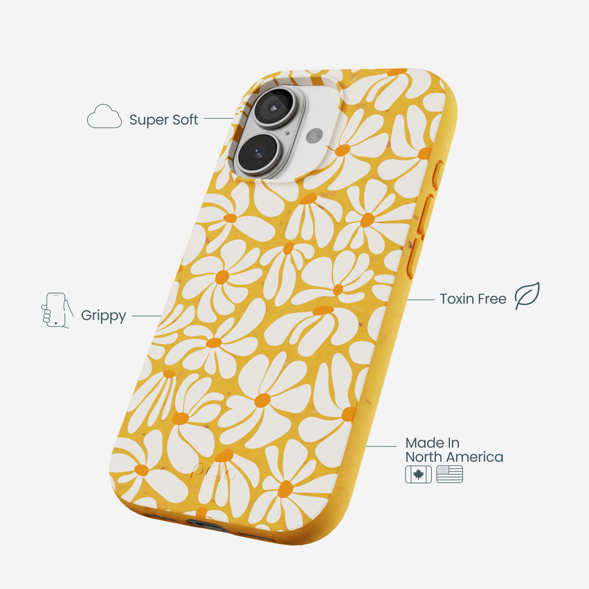 Honey Funky Petals iPhone 17 Case