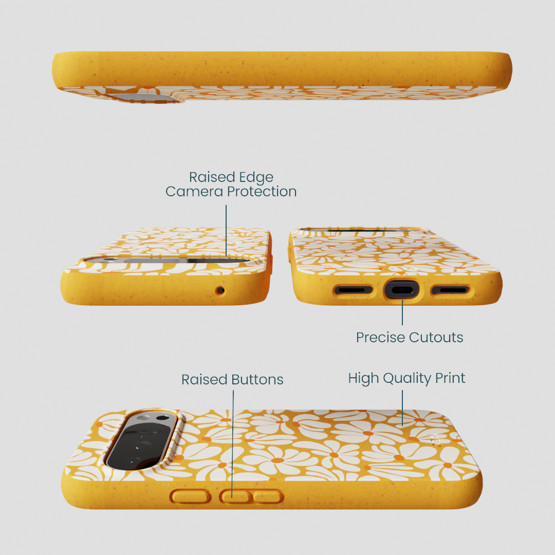 Honey Funky Petals Google Pixel 10 Pro XL Case