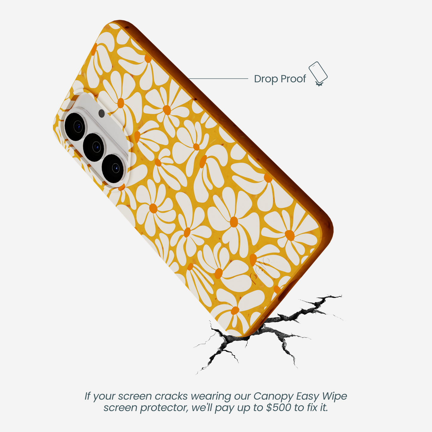 Honey Funky Petals Samsung Galaxy S26 Case