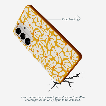 Honey Funky Petals Samsung Galaxy S26 Case