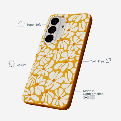 Honey Funky Petals Samsung Galaxy S26 Case