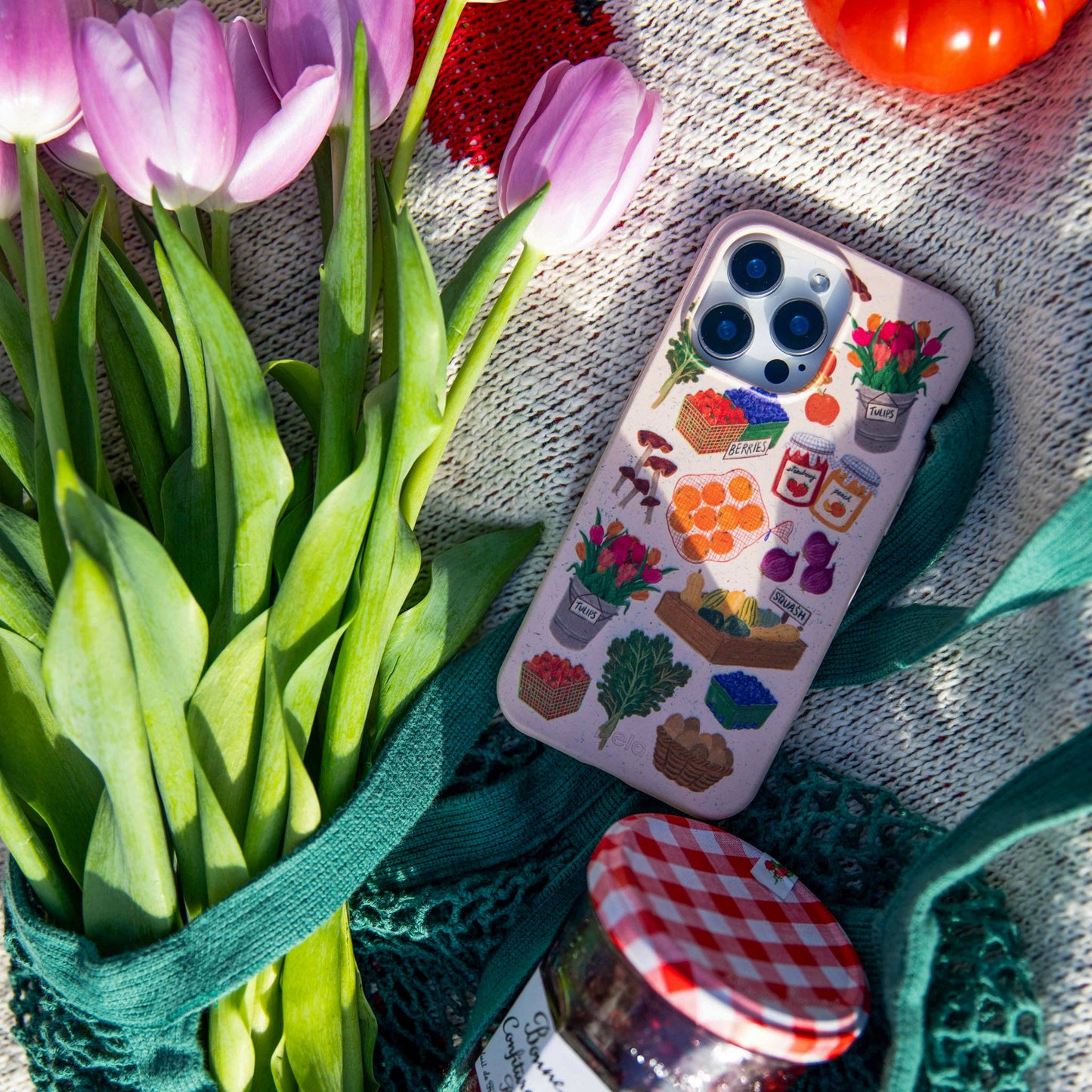 Seashell Farm Market Samsung Galaxy S26 Case