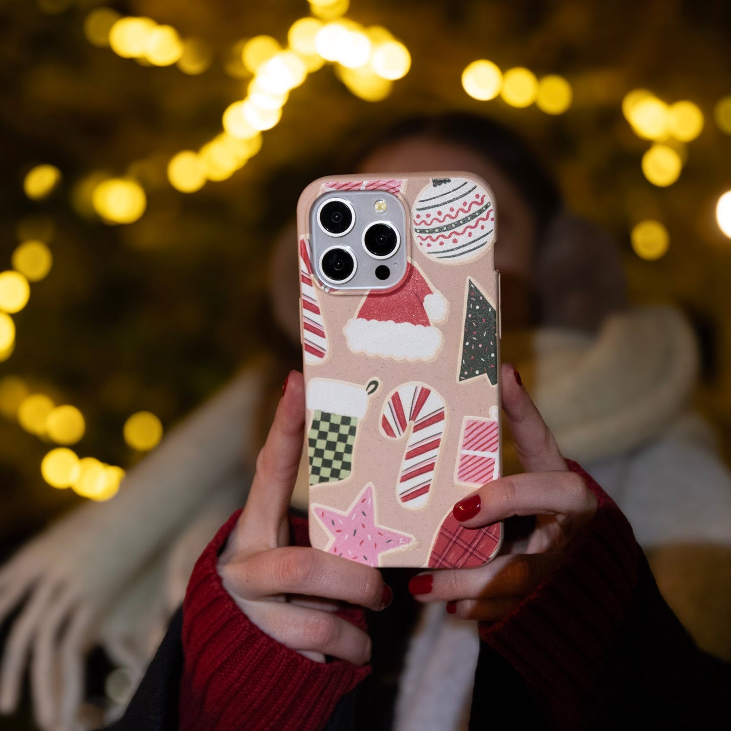 Seashell Festive Cookies iPhone 16e/17e Case