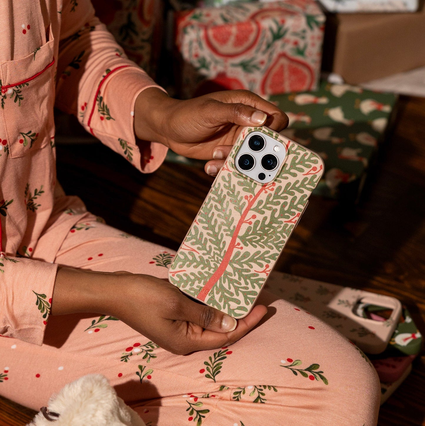 Seashell Festive Foliage Google Pixel 10/10 Pro Case