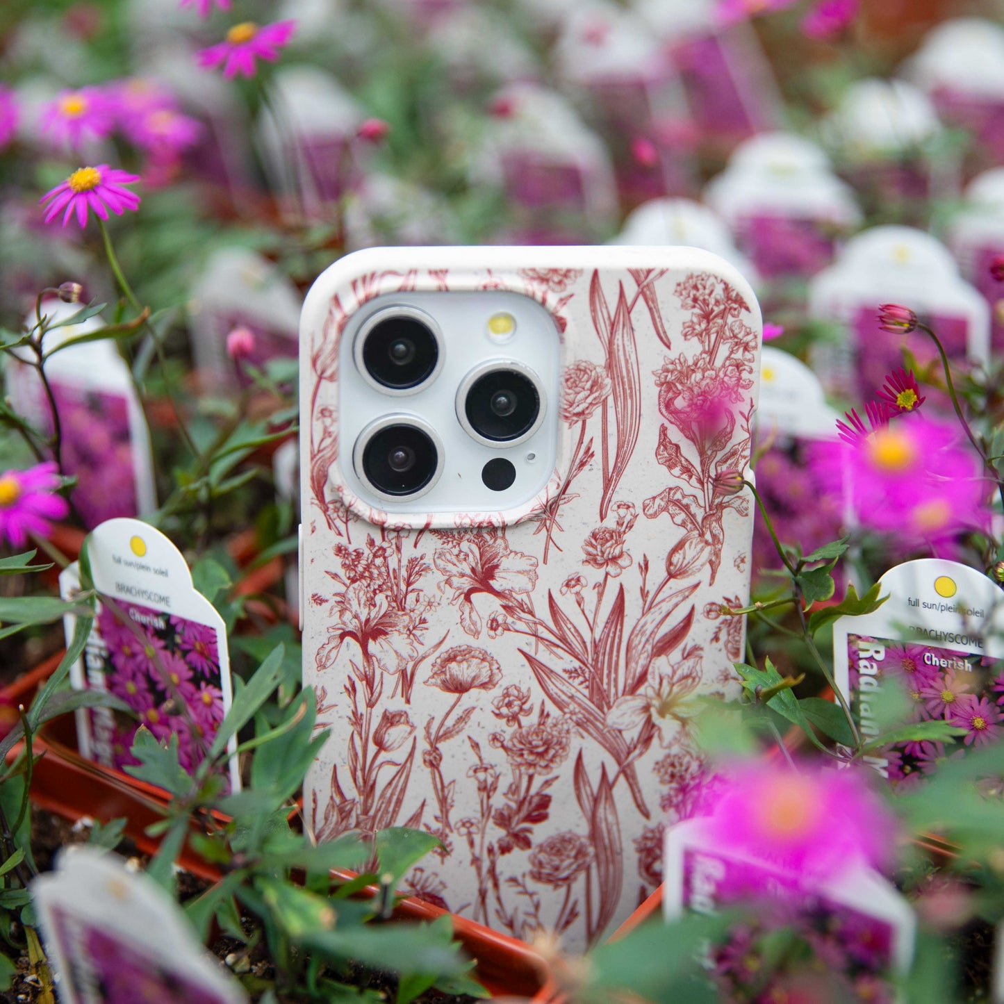 London Fog Crimson Bouquet Samsung Galaxy S26+(Plus) Case