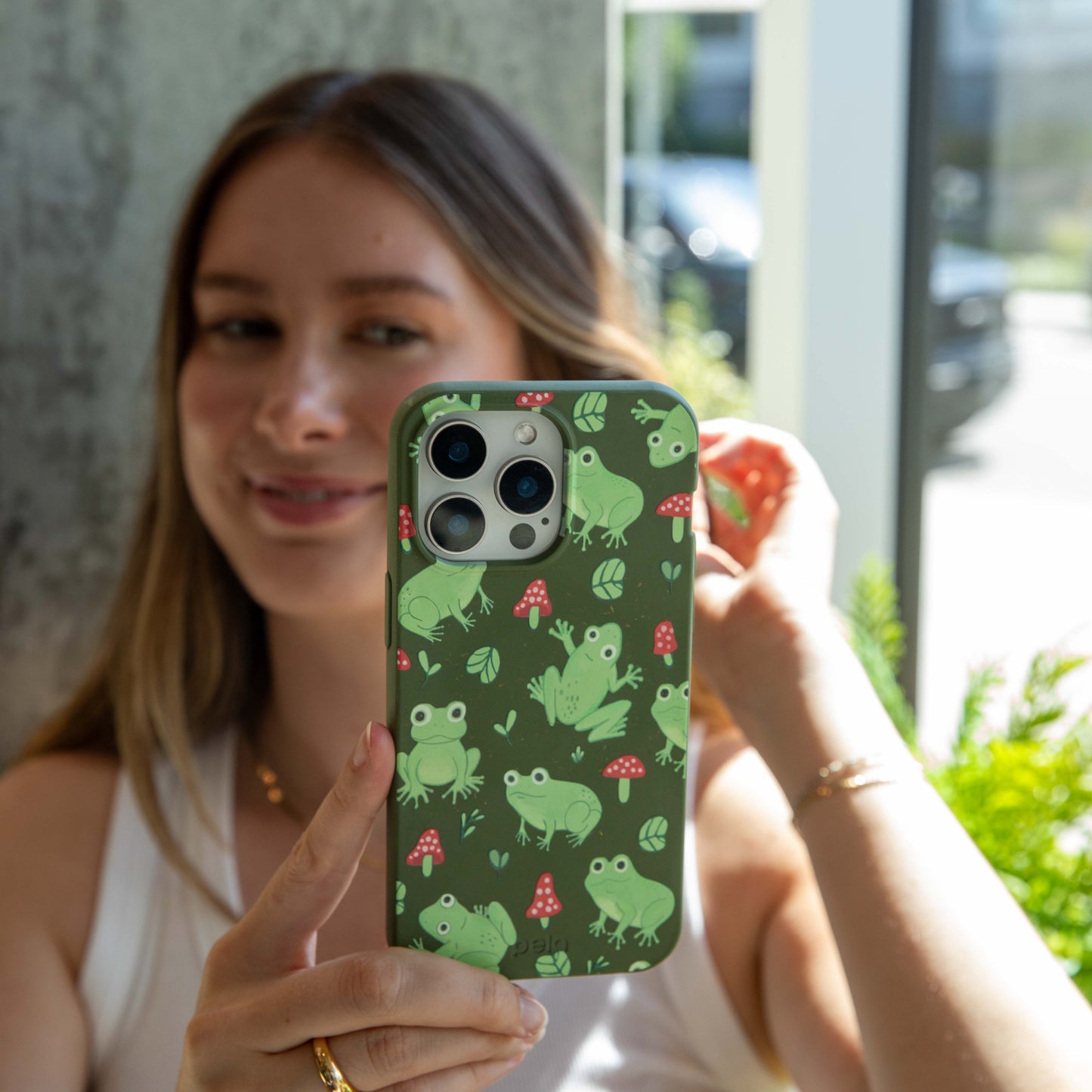 Forest Floor Frog Folk Samsung Galaxy S26 Case