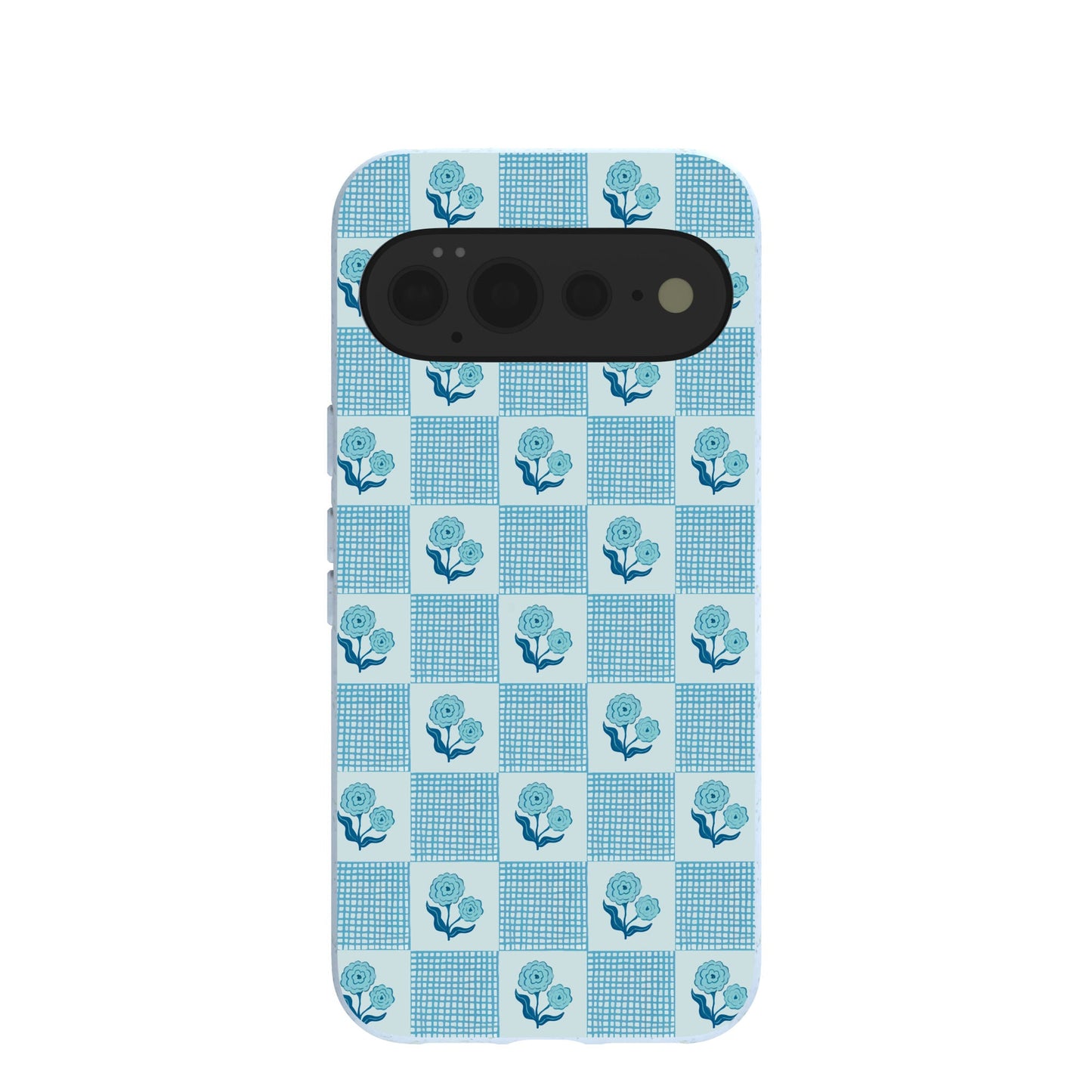 Powder Blue Garden Grid Google Pixel 11 Pro XL Case