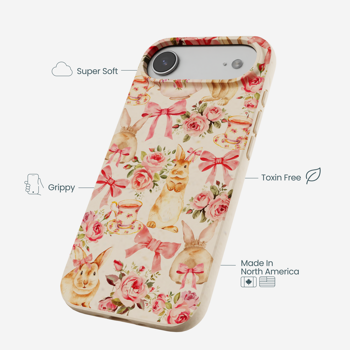 Seashell Garden Party iPhone Air Case