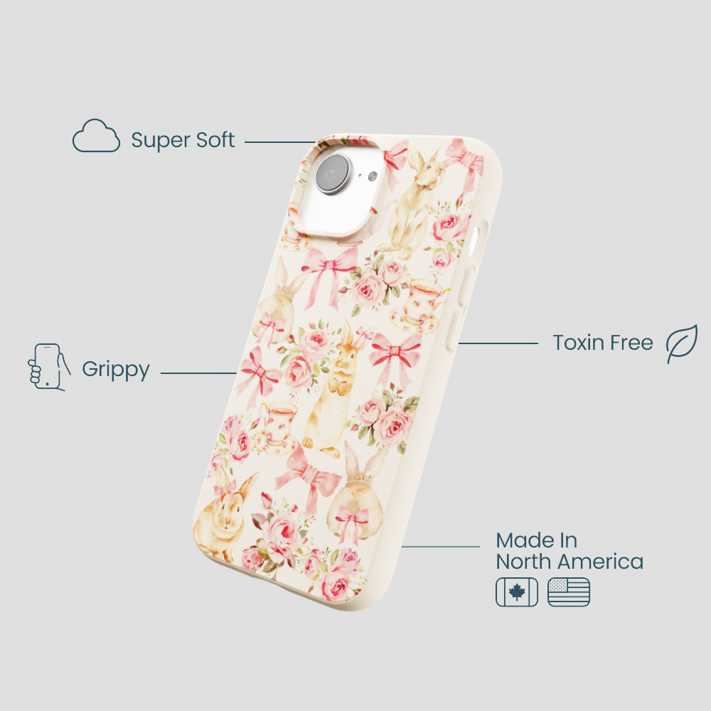Seashell Garden Party iPhone 16e/17e Case