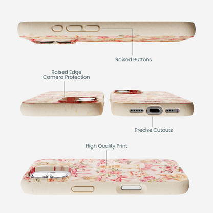 Seashell Garden Party iPhone 17 Case