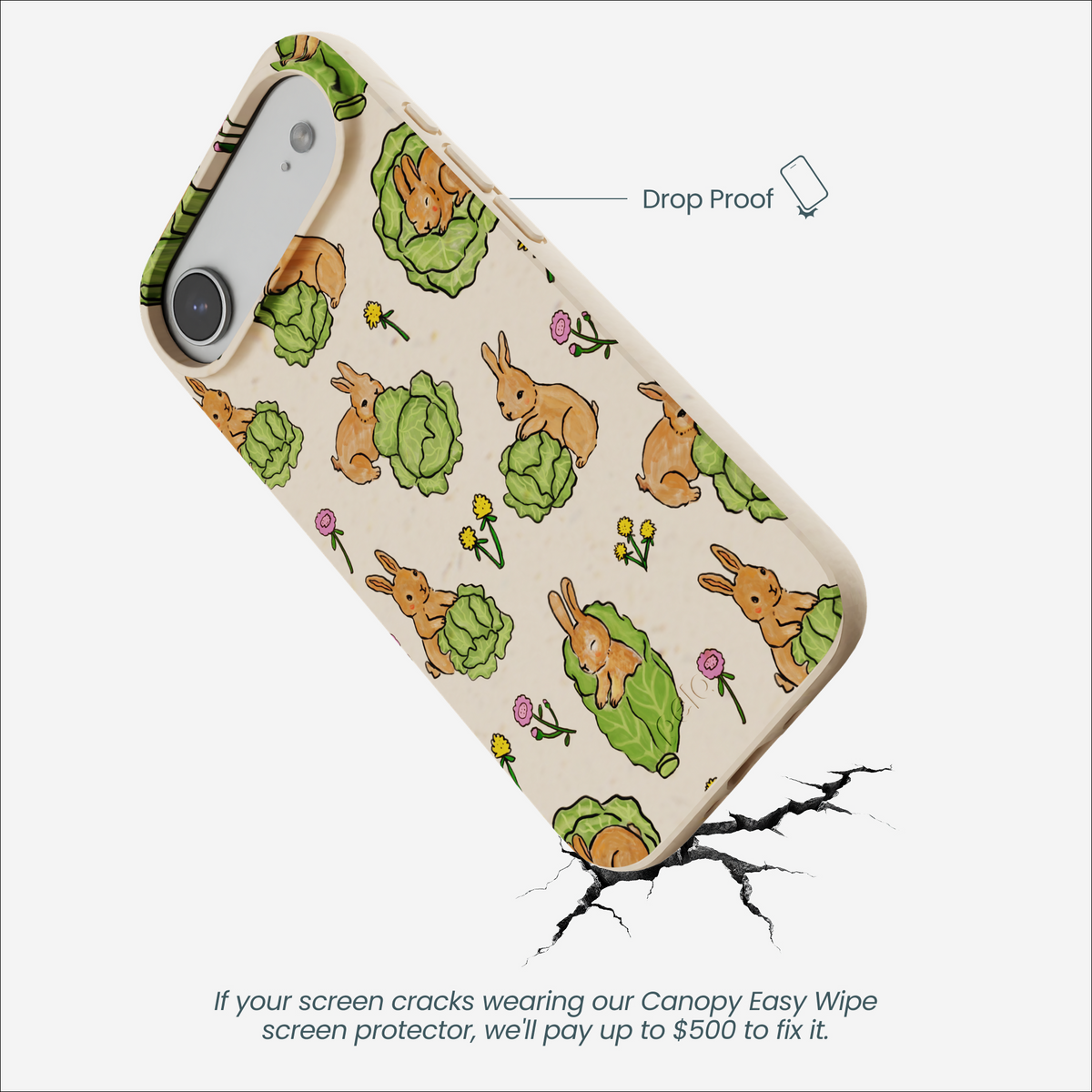 Seashell Garden Snack iPhone Air Case