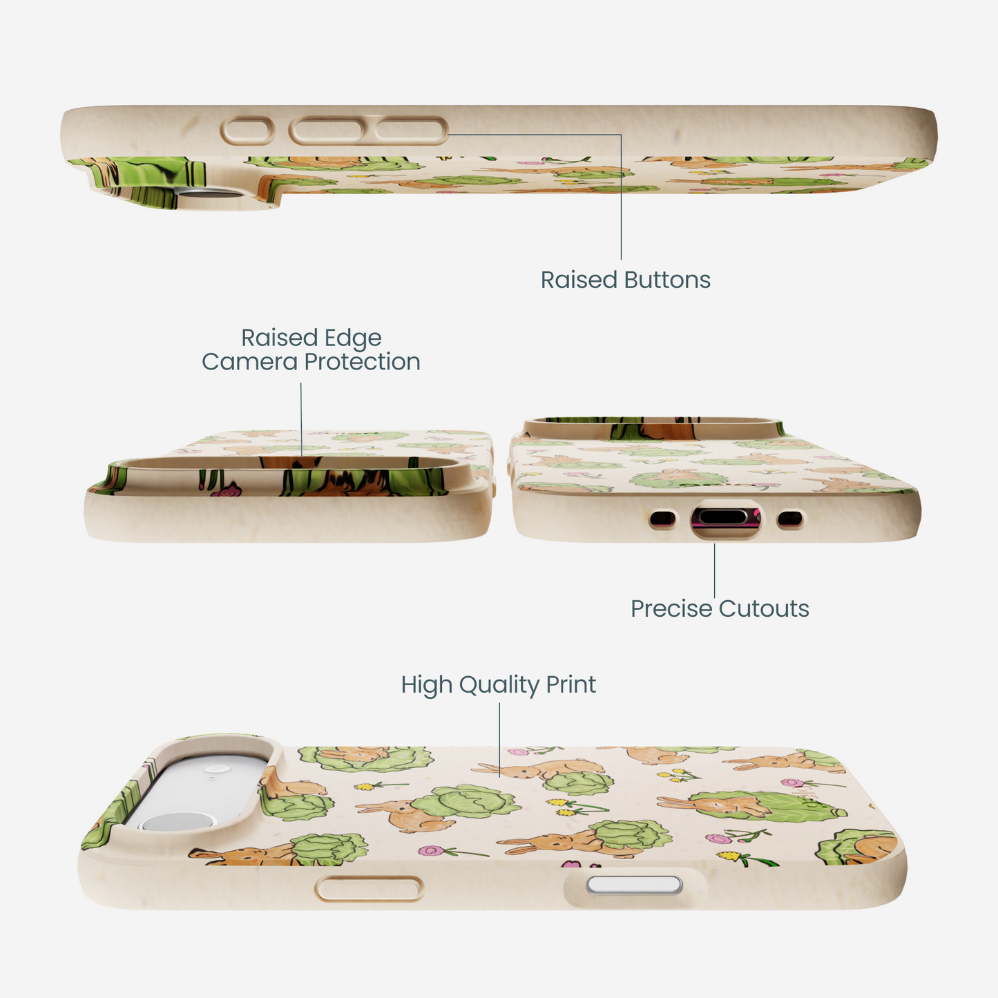 Seashell Garden Snack iPhone Air Case