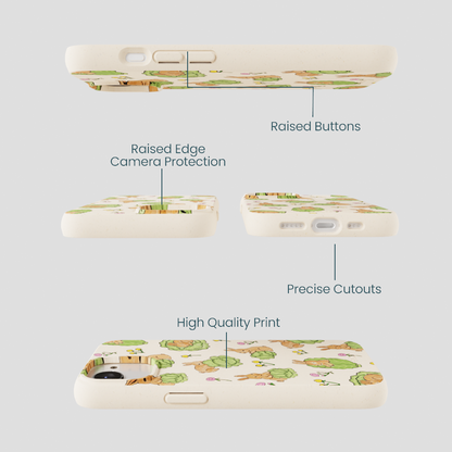 Seashell Garden Snack iPhone 16e/17e Case