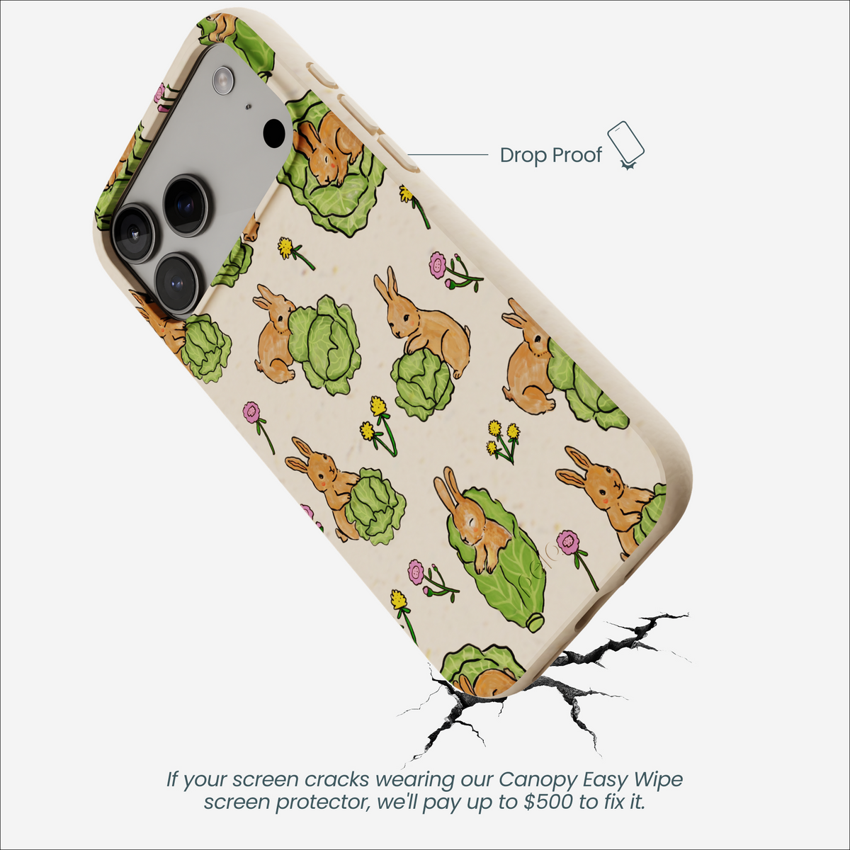 Seashell Garden Snack iPhone 17 Pro Max Case
