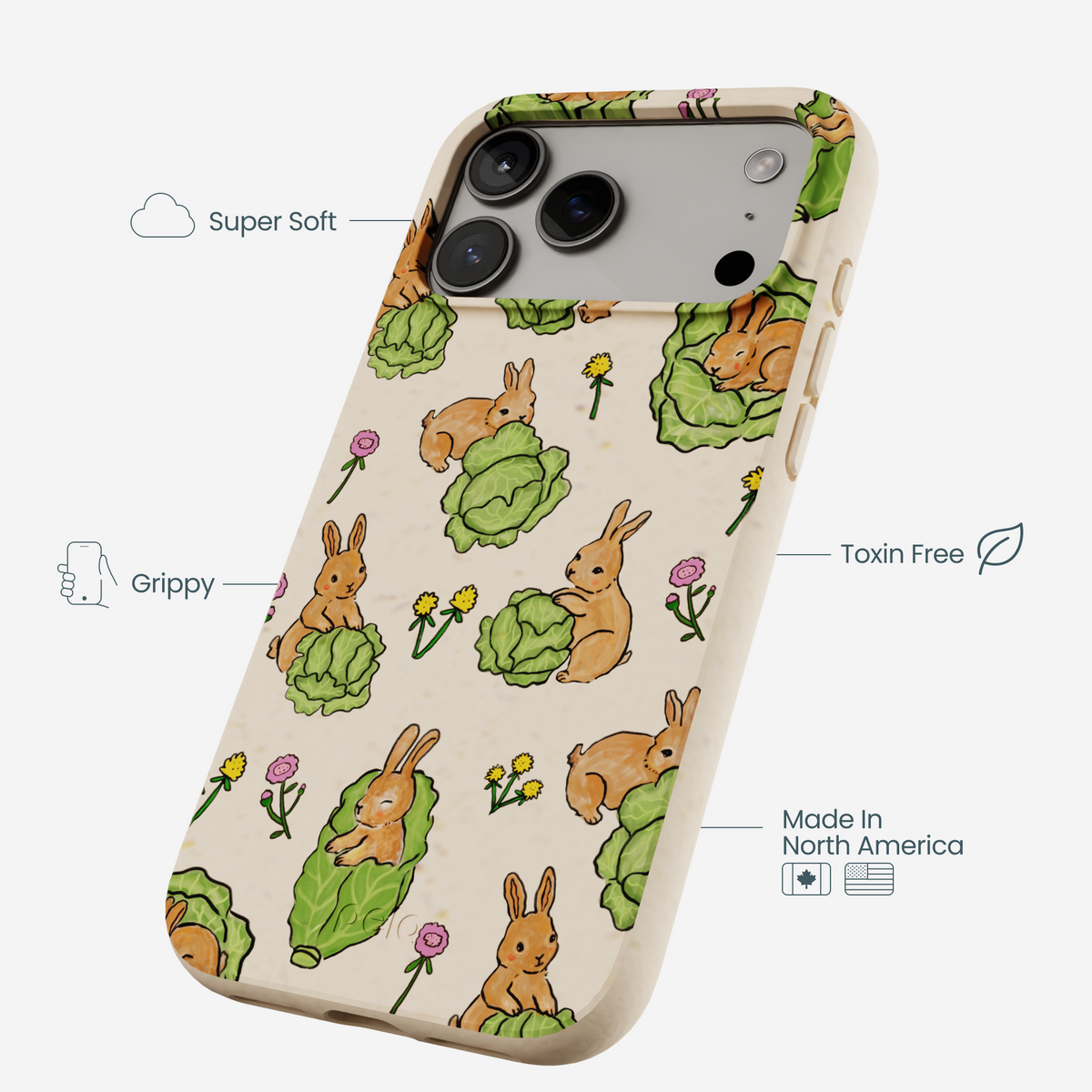 Seashell Garden Snack iPhone 17 Pro Max Case