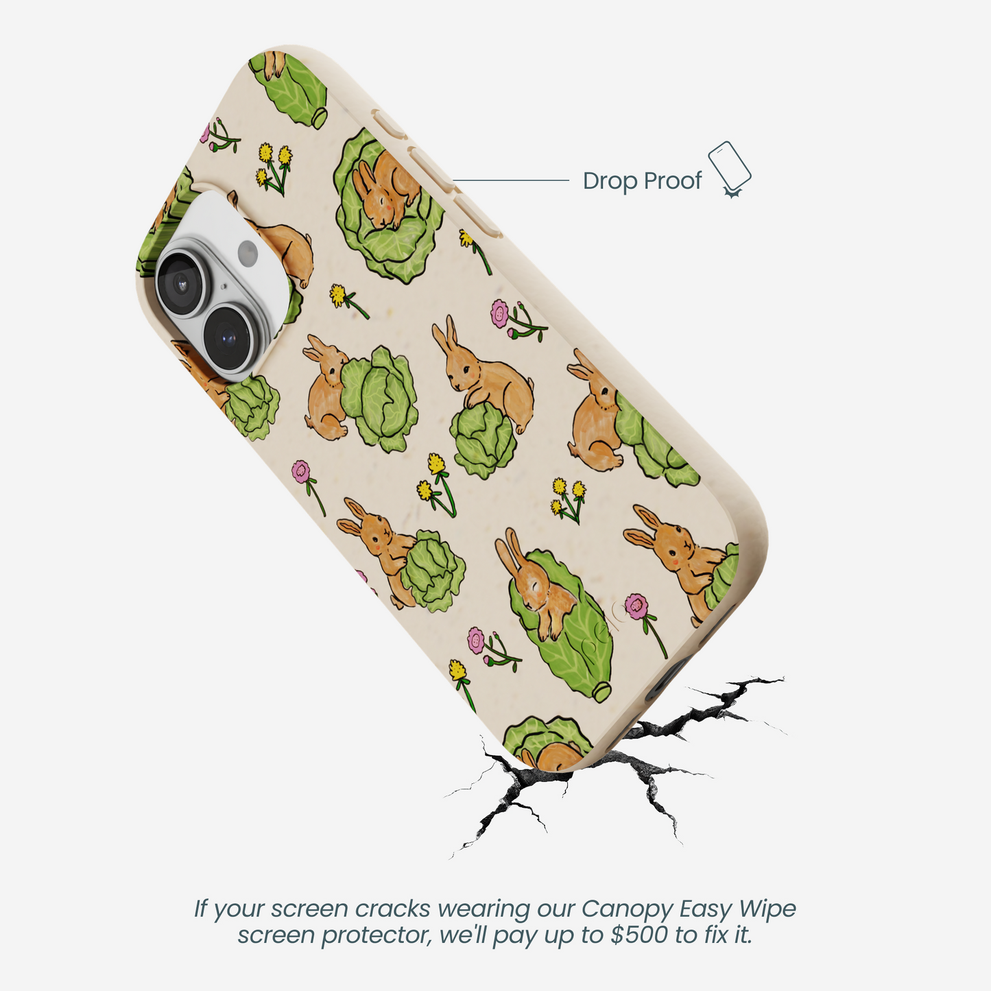 Seashell Garden Snack iPhone 17 Case