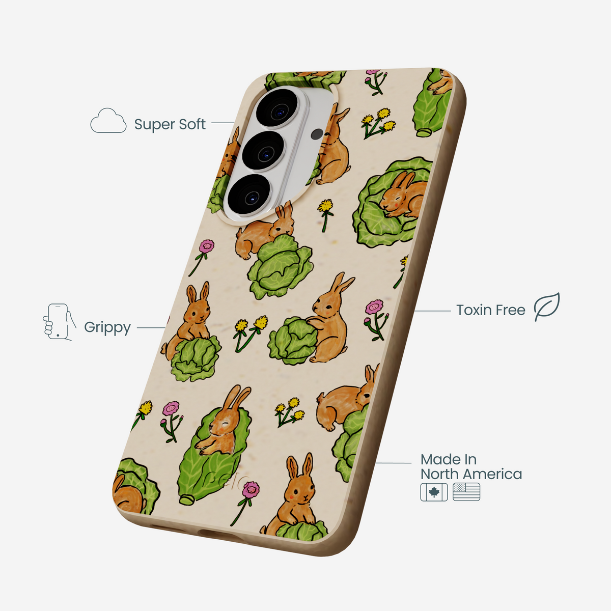 Seashell Garden Snack Samsung Galaxy S26 Case