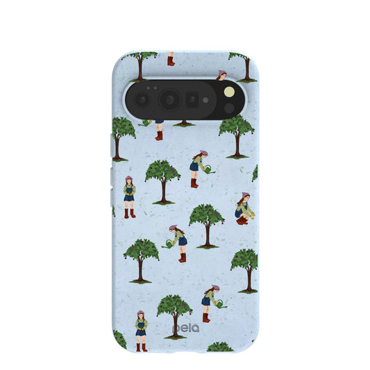 Powder Blue Gardening Girl Google Pixel 10 Pro XL Case