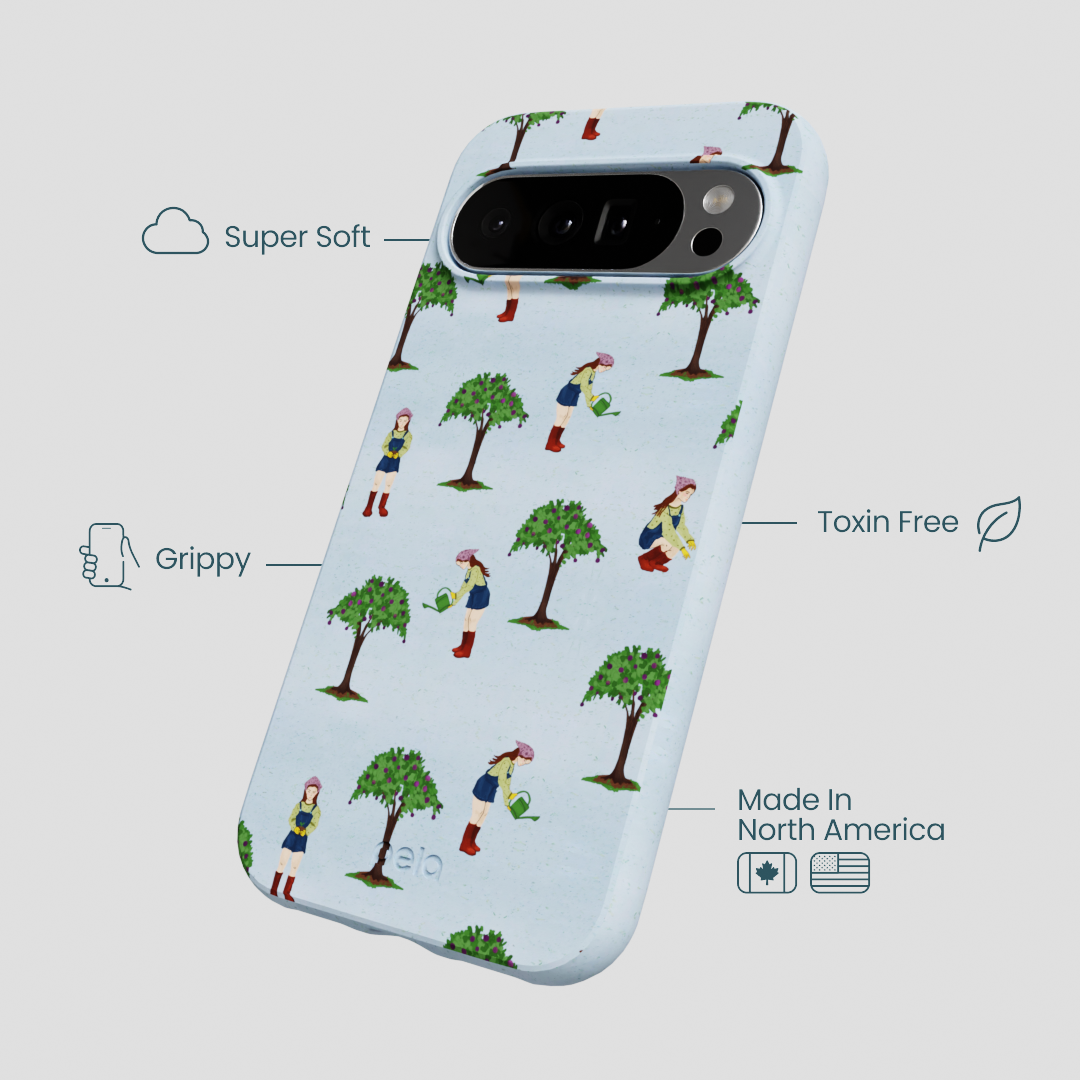 Powder Blue Gardening Girl Google Pixel 10 Pro XL Case